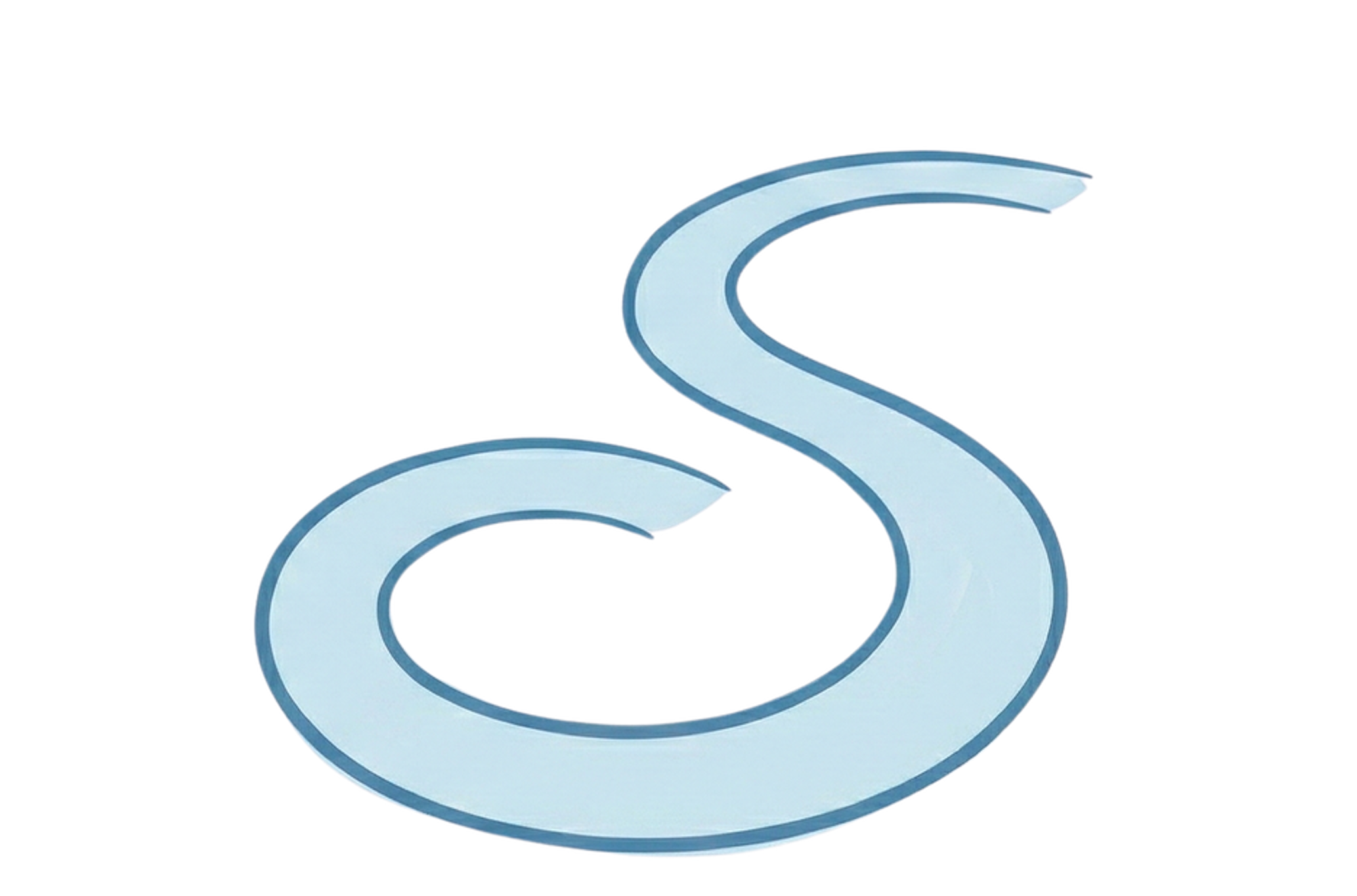 Illustratie van een oude meander